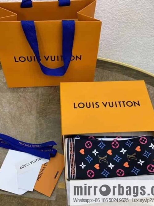 LV Louis Vuitton Monogram 100% silk hair band mp2904