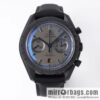 OMEGA Omega, Speedmaster series Dark Side of the Moon 🎮 OB2 running seconds chronograph mechanical men\'s watch, equipped with stable original 9300 automatic movement
