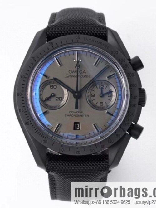OMEGA Omega, Speedmaster series Dark Side of the Moon 🎮 OB2 running seconds chronograph mechanical men\'s watch, equipped with stable original 9300 automatic movement