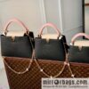 M22375 black mini Capucines mini handbag