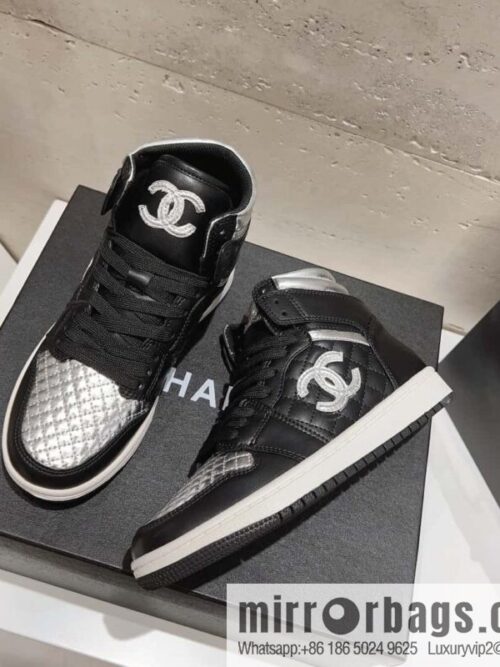 🐰🐰(Top version) 2023 autumn new Chanel AJ joint Internet celebrity Wang fried model [joint high-top casual shoes] Chanel and Nike only one joint cooperation model