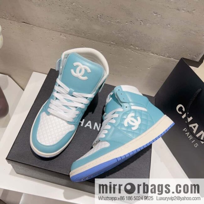 🐰🐰(Top version) 2023 autumn new Chanel AJ joint Internet celebrity Wang fried model [joint high-top casual shoes] Chanel and Nike only one joint cooperation model