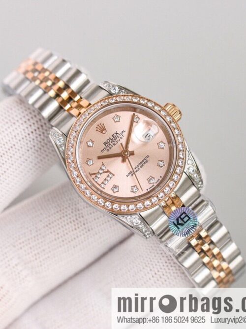 The latest Rolex women\'s 28mm log watch