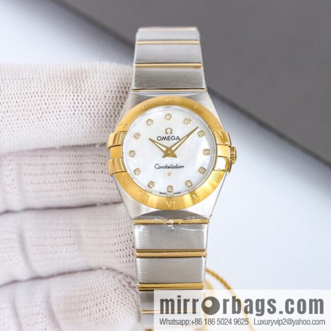TW Factory Omega Women\'s Constellation Series 27mm Quartz Watch