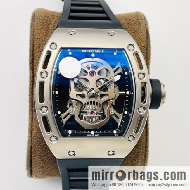 Richard Miller\'s flagship Poison RM052 Skull Watch