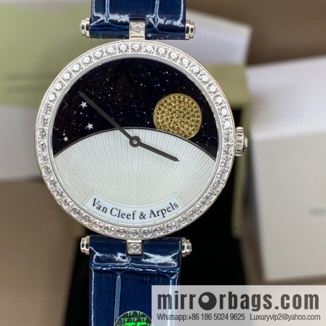IMG_45770-800x800p4w4qjfq2yy105476_20250702062743.jpg Customized version of Van Cleef & Van Cleef & Arpels \"produced by TF\" genuine literal sapphire instead of cosmic star watch