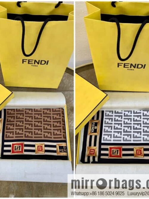 Fendi\'s new 100% silk scarf