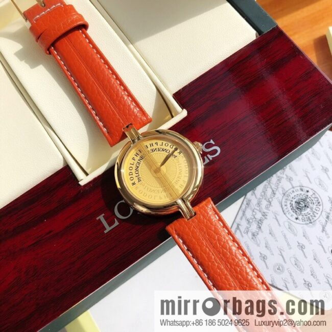 The Longines Rudolph series is a joint limited edition Swiss quartz movement watch designed by top designers Rodolphe and Longines