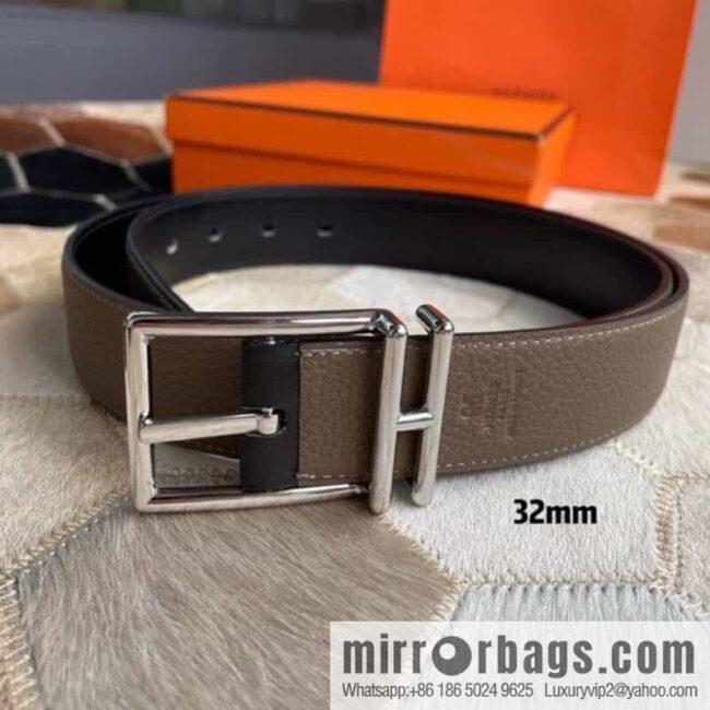 Hermes Nathan 32 PVD Double Sided Belt Belt
