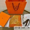 Hermes \"Two Horses Weaving Love\" 100% silk scarf