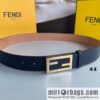 Fendi, Italian craft 3.5cmFF belt