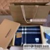 Burberry Classic Plaid 100% Cashmere Scarf