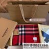Burberry Classic Plaid 100% Cashmere Scarf