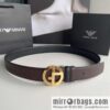 Giorgio Armani (Italy) Men\'s belt width 3.5cm