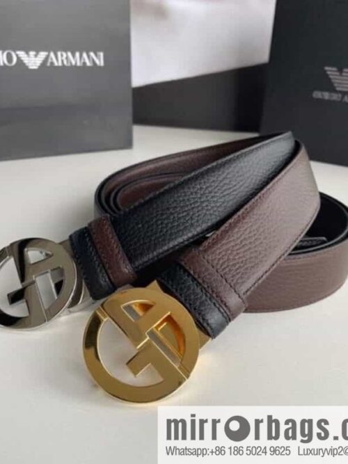 Giorgio Armani (Italy) Men\'s belt width 3.5cm