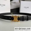 IMG_5440-800x800mrmhwaj3433101784_20250702045249.jpg CELINE Arc de Triomphe logo gold buckle trendy belt 2.5cm