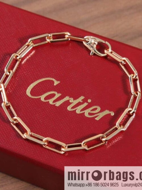 IMG_5532-800x800zkbdg15fjgo144866_20250705045138.jpg ☀️Cartier SANTOS DE CARTIER chain ⛓ bracelet ☀️ V gold, bracelet 19cm (suitable for 16-18cm)