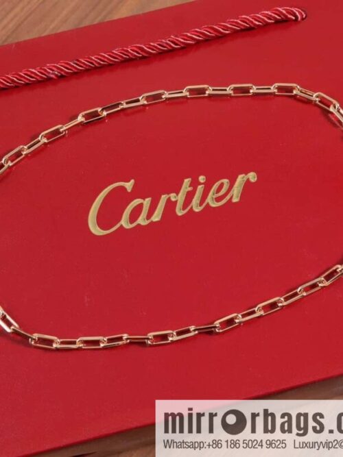 IMG_5541-800x800j2b2skt2qda144855_20250705045118.jpg ☀️Cartier SANTOS DE CARTIER chain ⛓ necklace ☀️ V gold, necklace 47cm 57cm