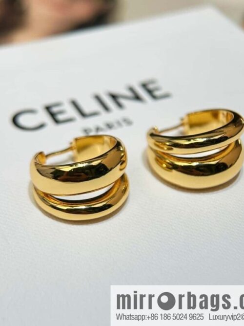 IMG_5629-800x800grgo5pbm0o4120437_20250702150747.jpg ☀️New ☑️ Celine simple style gold stud earrings ☀️