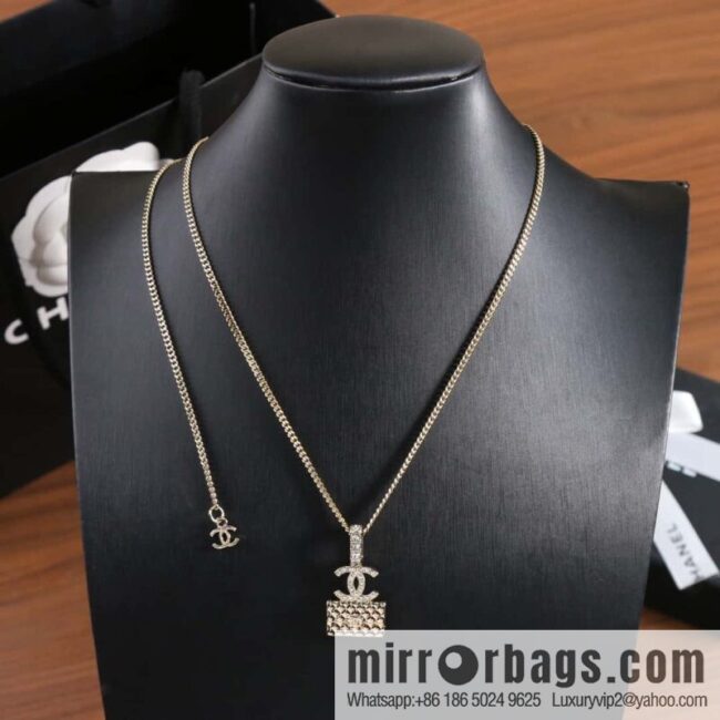 New ☑️ Chanel double c bag necklace
