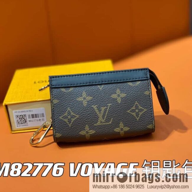 [Premium‑quality] M82776 monogram key bag wallet series, autumn and winter new VOYAGE key bag