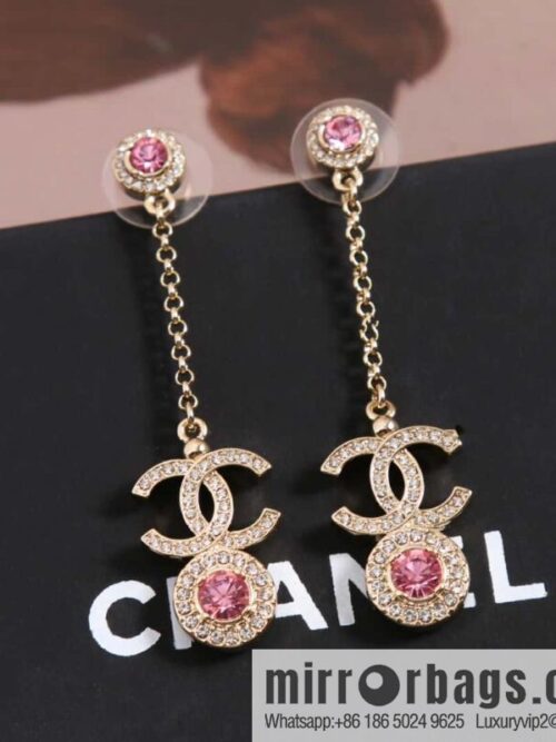 IMG_5770-800x80032n32t4joeq144693_20250705044641.jpg New, Chanel C2 double c round pink diamond stud earrings.