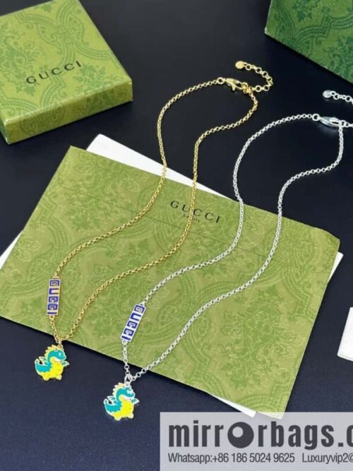 IMG_58850-800x800wtigwjxewn1120188_20250702150059.jpg ☀ Chinese New Year Series Dragon Baby Printed Enamel Pendant Green Dragon Necklace ☀