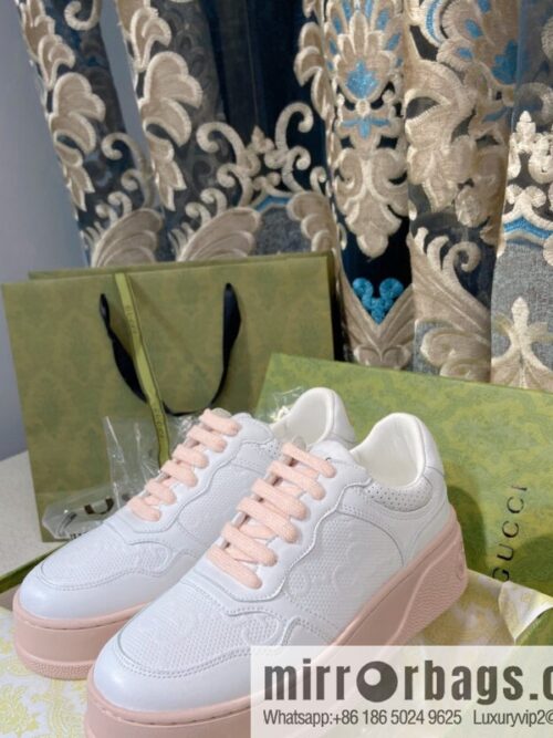 🐰🐰GUCCI Gucci platform white shoes