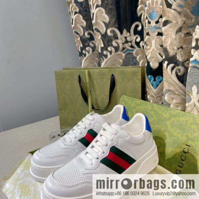 🐰🐰GUCCI Gucci platform white shoes