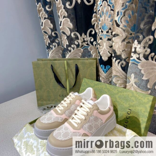 🐰🐰GUCCI Gucci platform white shoes