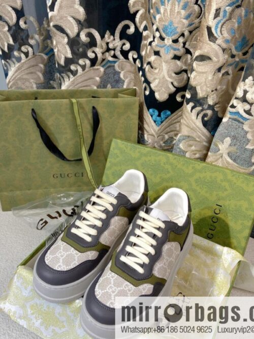 🐰🐰GUCCI Gucci platform white shoes