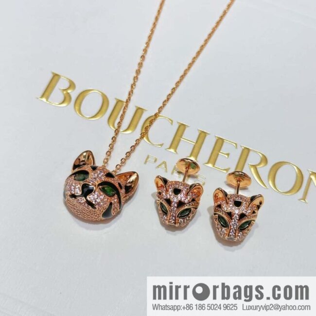 IMG_59770-800x800hir1efigkw2120063_20250702145735.jpg ☀New BOUCHERON/Boucheron Full Diamond Chinchilla Necklace, Earrings ☀