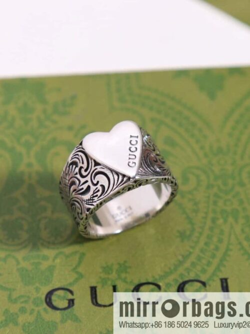 ❗️New ❗️ ☀️ original order ☀️ new Gucci double G peach heart love ring  ☀️