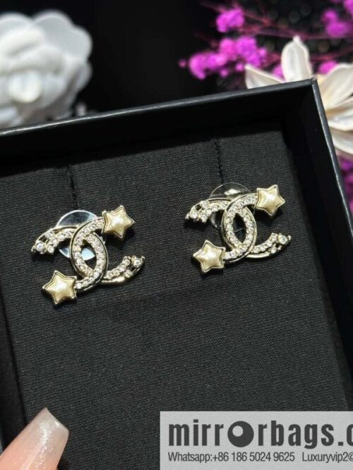 IMG_6186-800x800zv4kabn3k54119862_20250702145135.jpg ☀️New ☑️ Chanel double C pentagram ⭐ star stud earrings ☀️