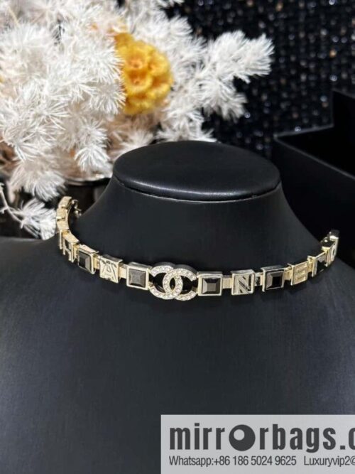 IMG_6236-800x8005itgcjb2eyd119829_20250702145038.jpg ☀️New ☑️ Chanel Double C Square Diamond Collar Necklace ☀️