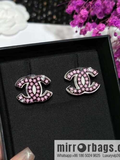 IMG_6294-800x8001rkwqe2jfm1119766_20250702144842.jpg ☀️New ☑️ Chanel double C pentagram ⭐ star stud earrings ☀️