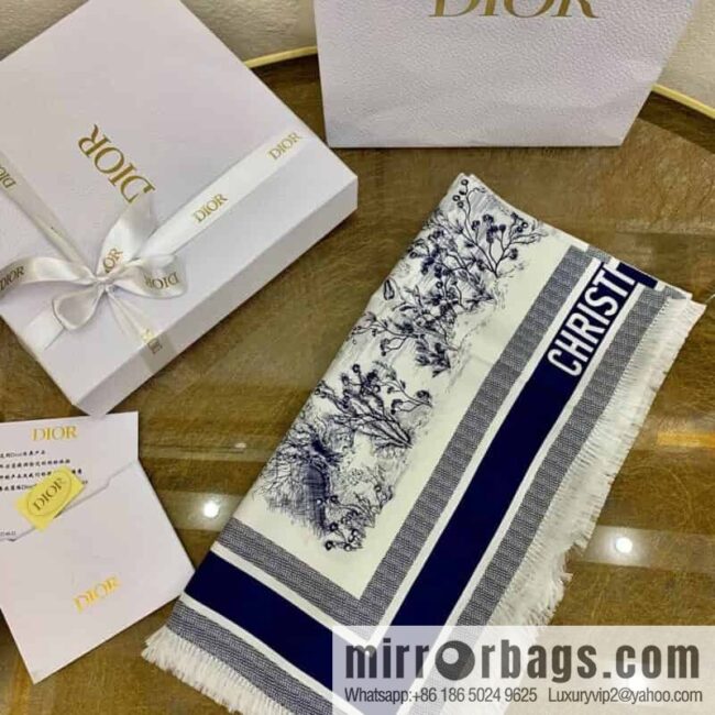 Dior 21 spring new silk square scarf