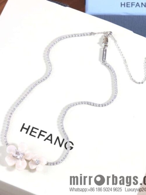☀️ HEFANG WHERE freesia necklace