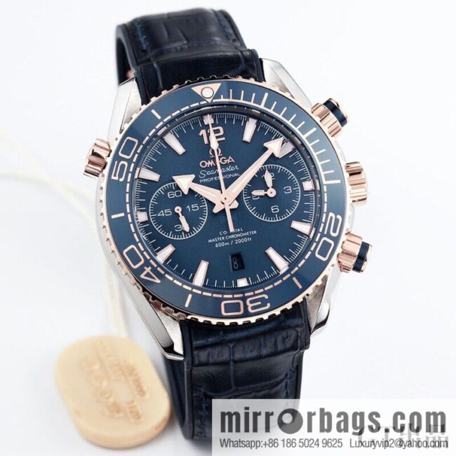 Omega Seamaster 600 meters diving series: movement model: 9900, running second timing automatic machine, watch diameter 45.5mm