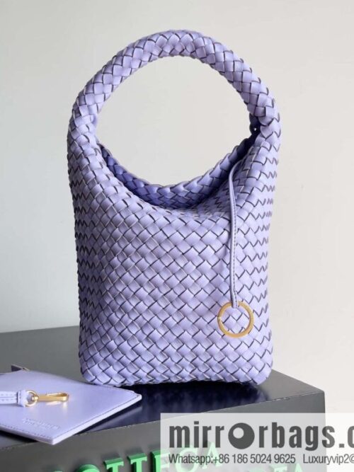 IMG_6545-800x800dkkebaohbv137001_20250716042922.jpg BV Cabat Bucket bucket bag model number: 753172 crystal purple