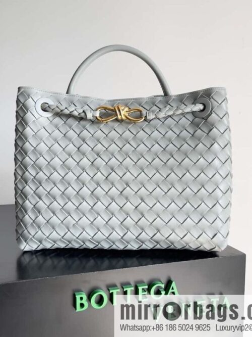 IMG_6592-800x80020u4dnqtkwl36943_20250716042845.jpg BV Bottega Veneta2023 New Andiamo woven handbag, medium, model number: 743572 agate gray
