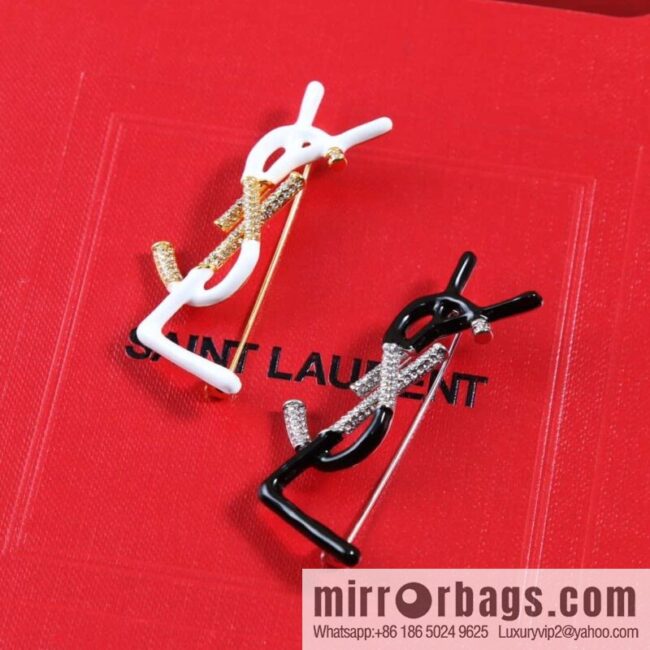 Saint Laurent YSL Brooch