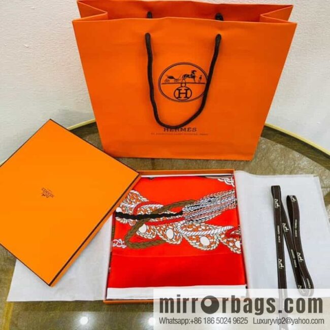 Hermes 21 new \"Knight Drummer\" 100% silk square scarf