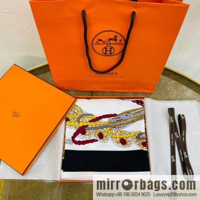 Hermes 21 new \"Knight Drummer\" 100% silk square scarf