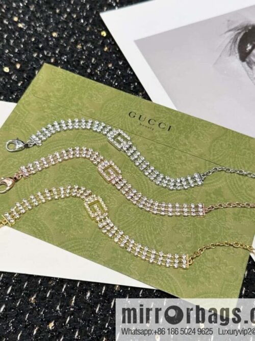 IMG_6941-800x800fzhd5u5epez111555_20250702084243.jpg ❗️New ❗️ ☀ new Gucci Gucci G letter full diamond bracelet ☀