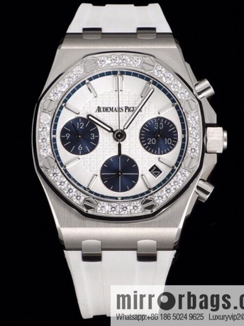 The new AP Audemars Piguet Royal Oak women\'s multi-function chronograph mechanical watch