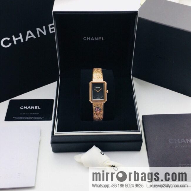IMG_7040-800x8003b420iste0e95213_20250702022219.jpg V2 upgraded version, original order quality, the highest version in the market, Chanel Chanel will be the first PREMIORE watch full of feminine charm