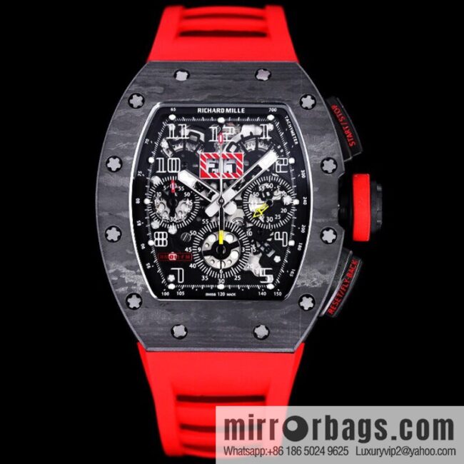 Z Factory Richard Mill RM11-FM Series RM 11-FM with 7750 Chronograph Mechanical Movement Fly Back Chronograph Automatic Watch