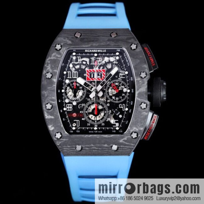 Z Factory Richard Mill RM11-FM Series RM 11-FM with 7750 Chronograph Mechanical Movement Fly Back Chronograph Automatic Watch