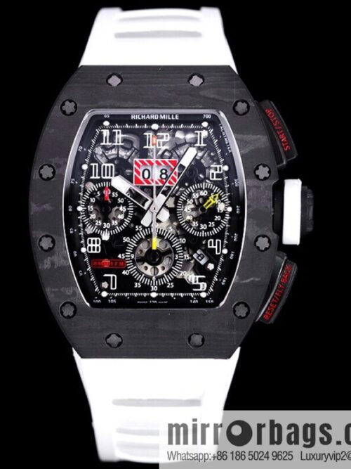 Z Factory Richard Mill RM11-FM Series RM 11-FM with 7750 Chronograph Mechanical Movement Fly Back Chronograph Automatic Watch
